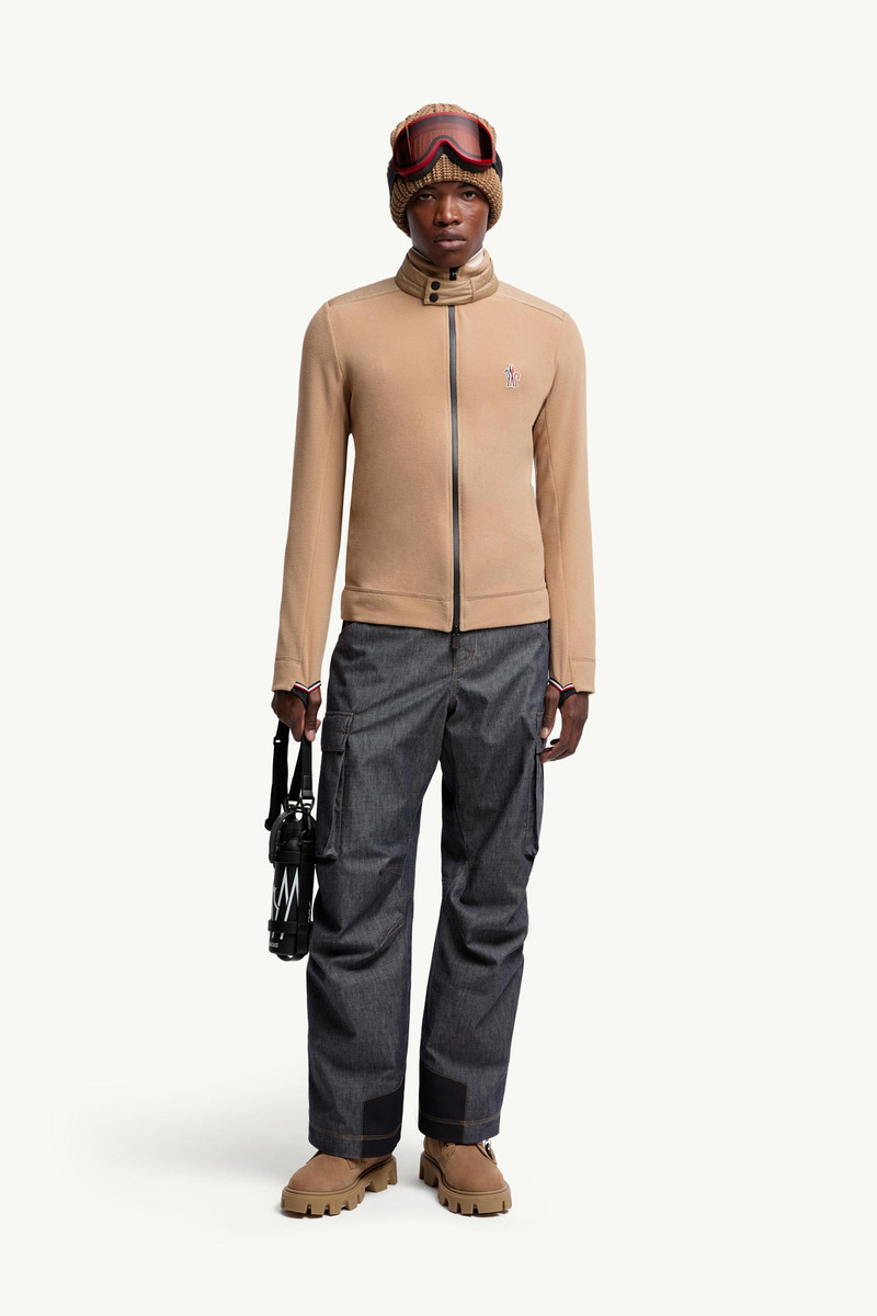 Moncler Grenoble Fleece Zip-Up Sweatshirt outlook