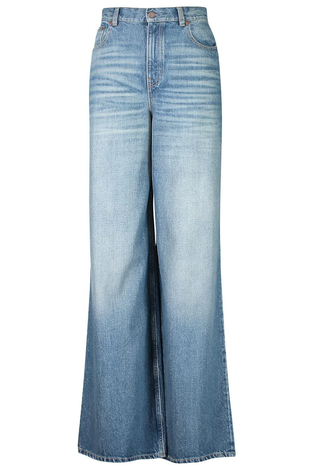High Rise Wide Leg Jean - 1
