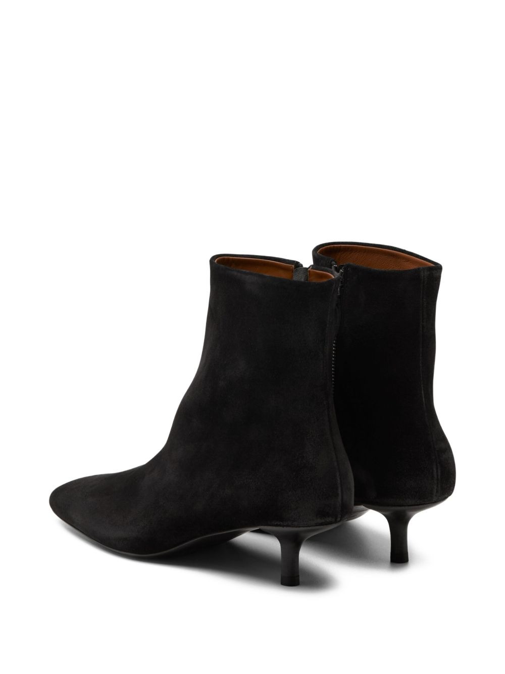 Spazzola kitten-heel suede boots - 3