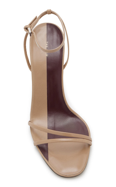 The Row Cleo Leather Sandals neutral outlook