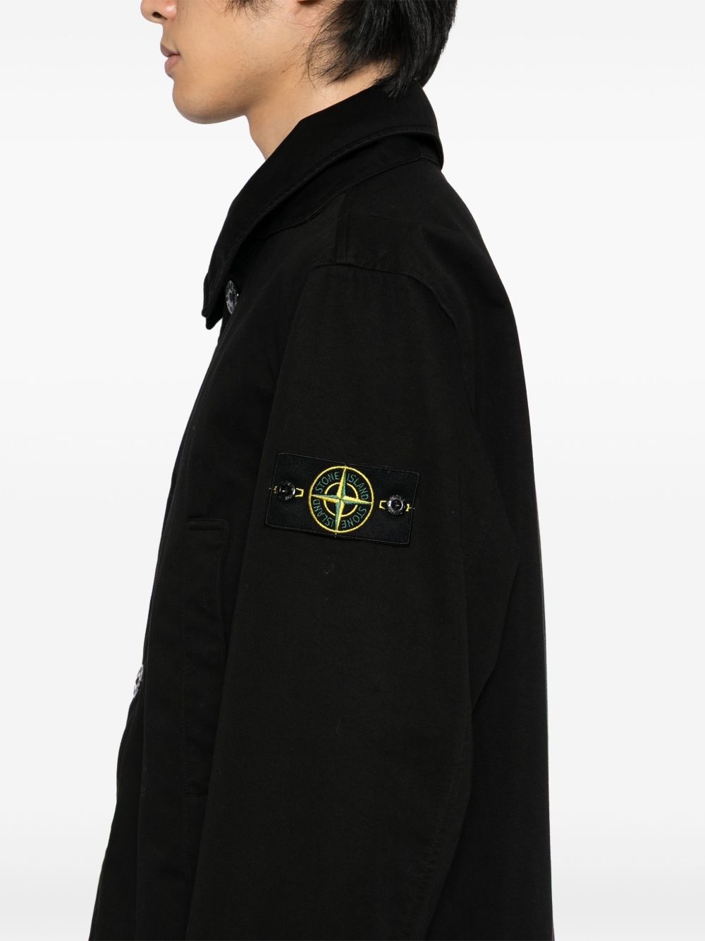 cotton trench coat - 5