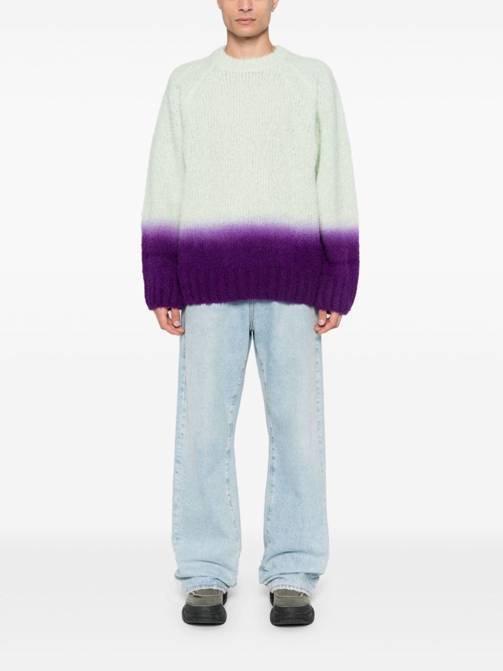 ombré-effect sweater - 2