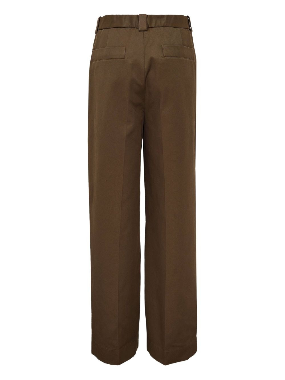 pleated panel trousers - 2