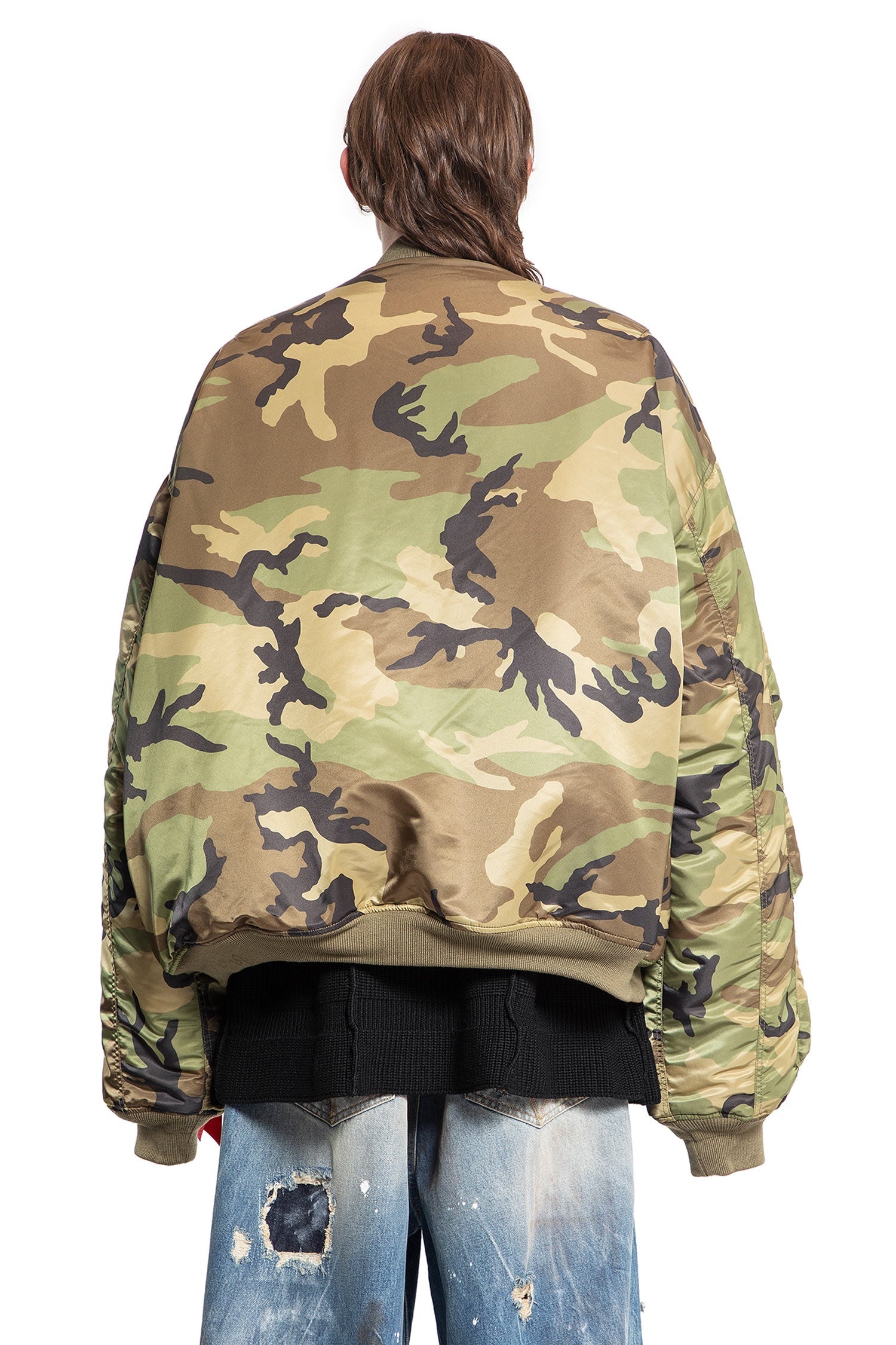 新品 VETEMENTS × ALPHA CAMO Bomber JKT Alpha Industries × Vetements Vehement x Alpha Industries