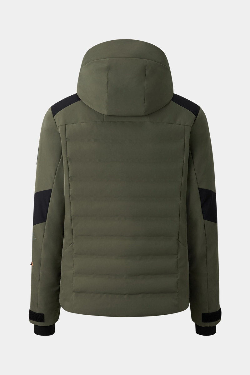 Radek Ski jacket in Olive green/Black 3
