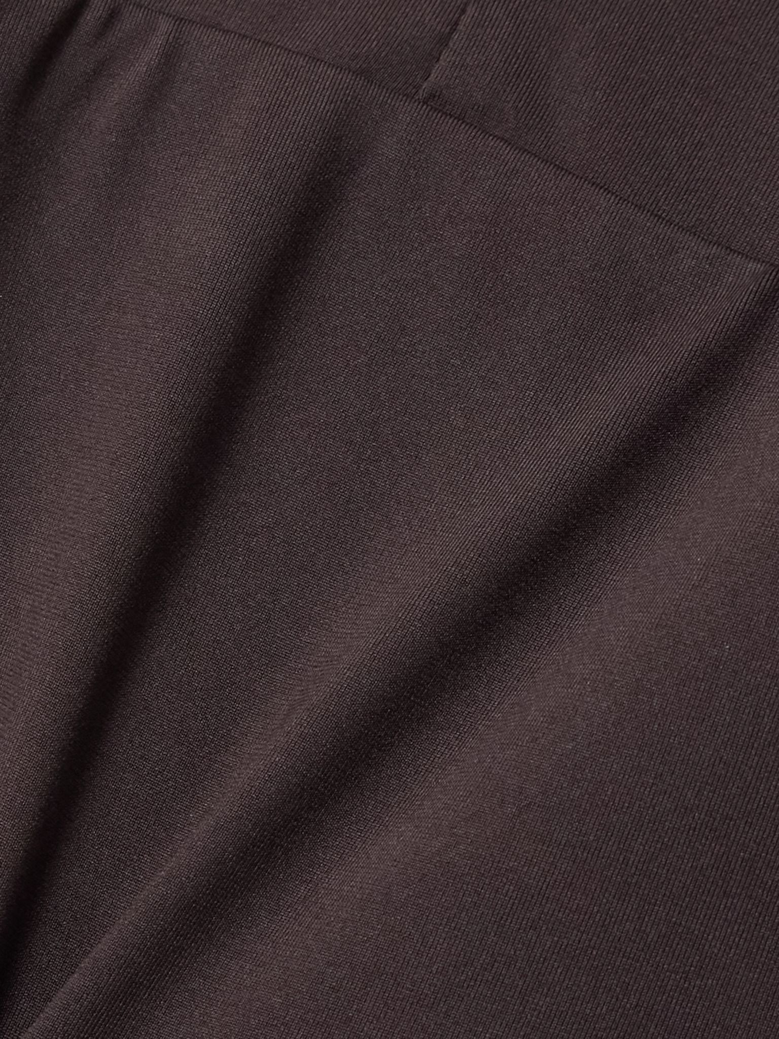 Cristel belted open-back swimsuit Dark brown - 5