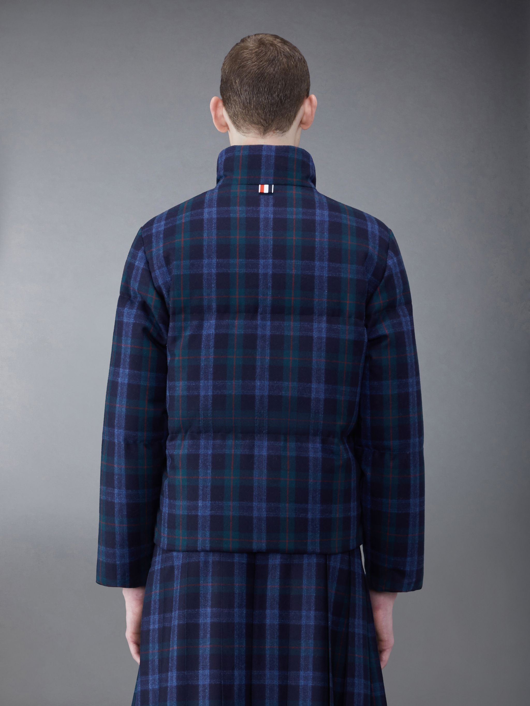 Tartan Flannel Reversible Zip Jacket - 3