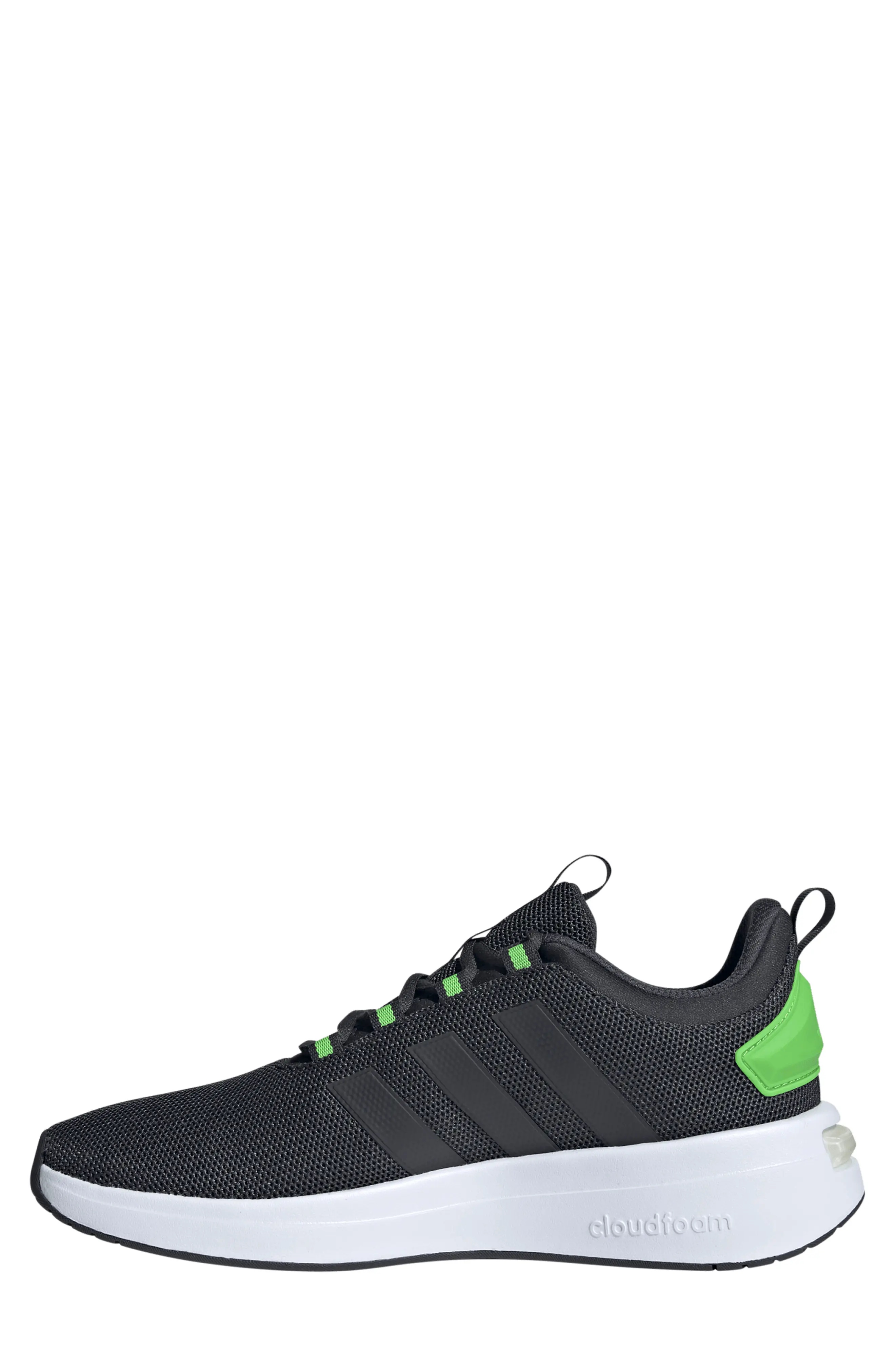 Racer TR23 Running Sneaker in Carbon/Carbon/Lucid Lime - 6