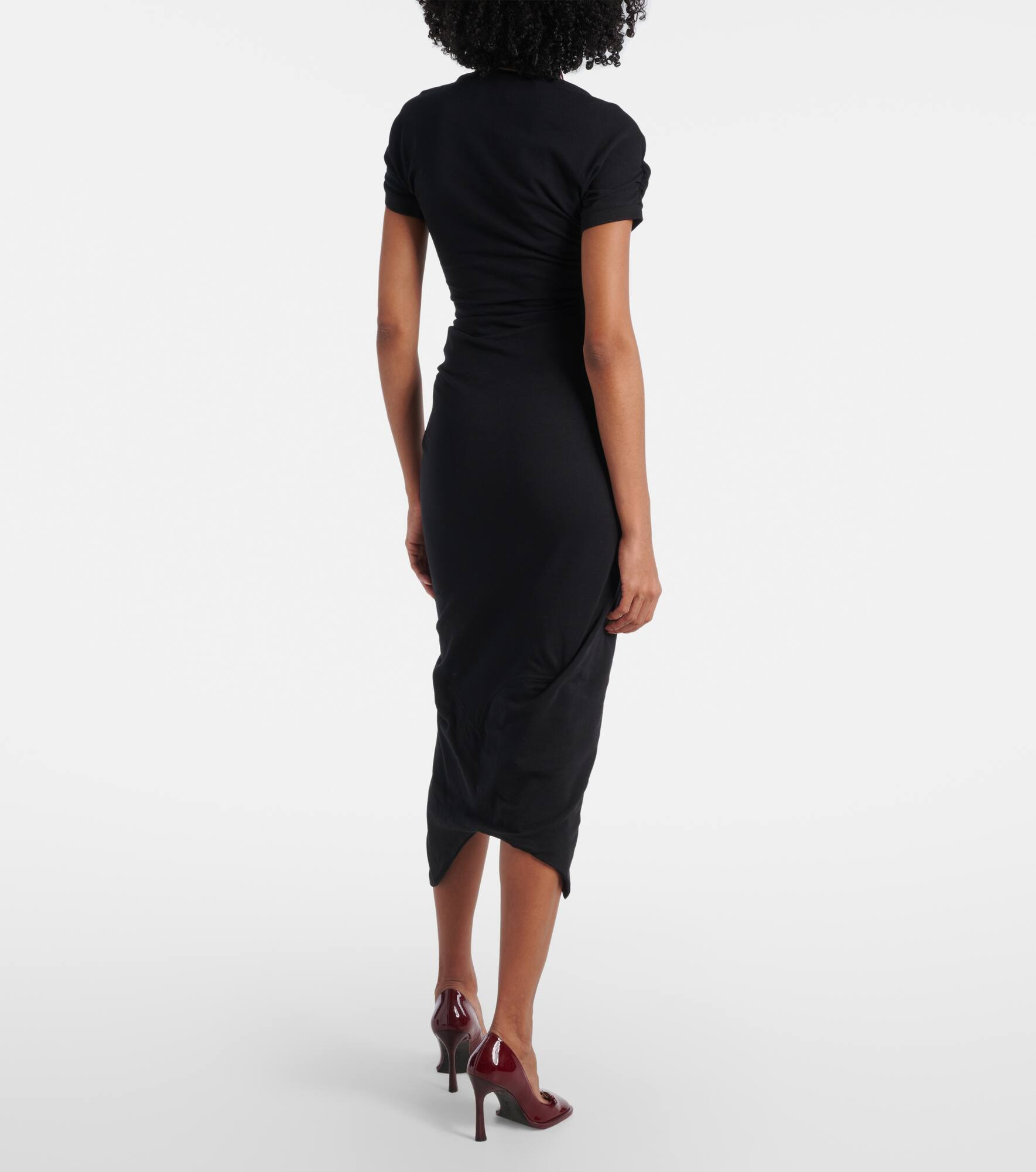 Pulling Orb cotton polo dress - 3