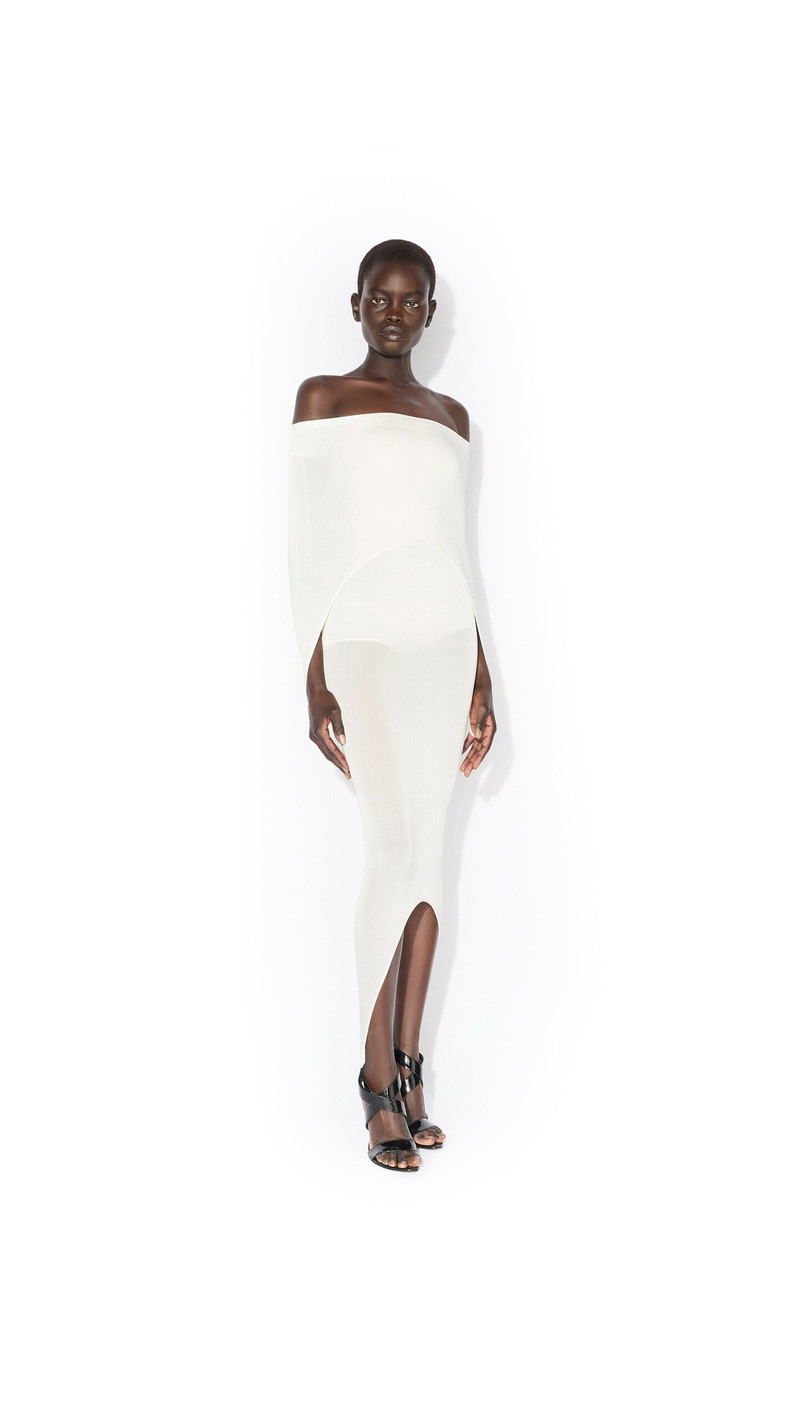 SECOND-SKIN OFF-SHOULDER DRESS 2