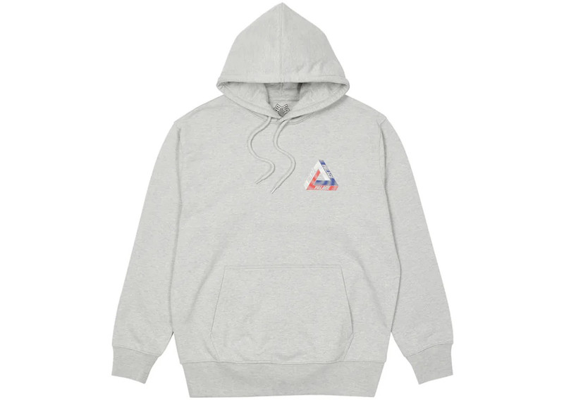 PALACE Palace Swirl Tri-Ferg Hood Grey Marl outlook