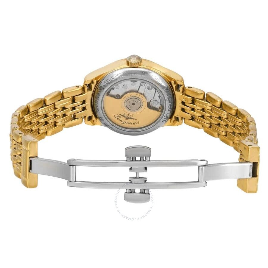 Pre-owned Longines Longines Lyre Champagne Dial Ladies Watch L4.360.2.32.8 - 7