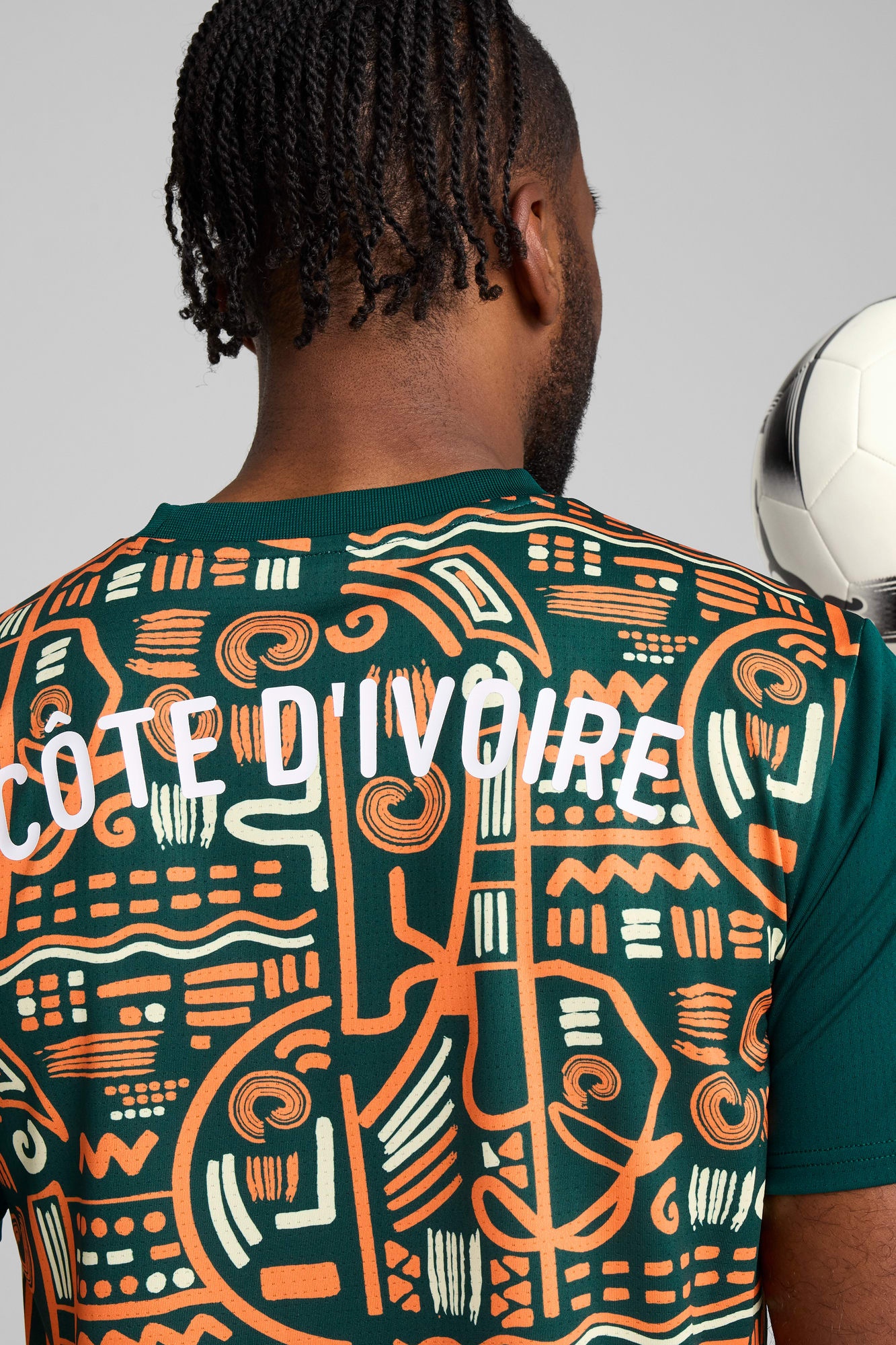 Ivory Coast 2025 Men's Pre-Match Soccer Jersey - 4