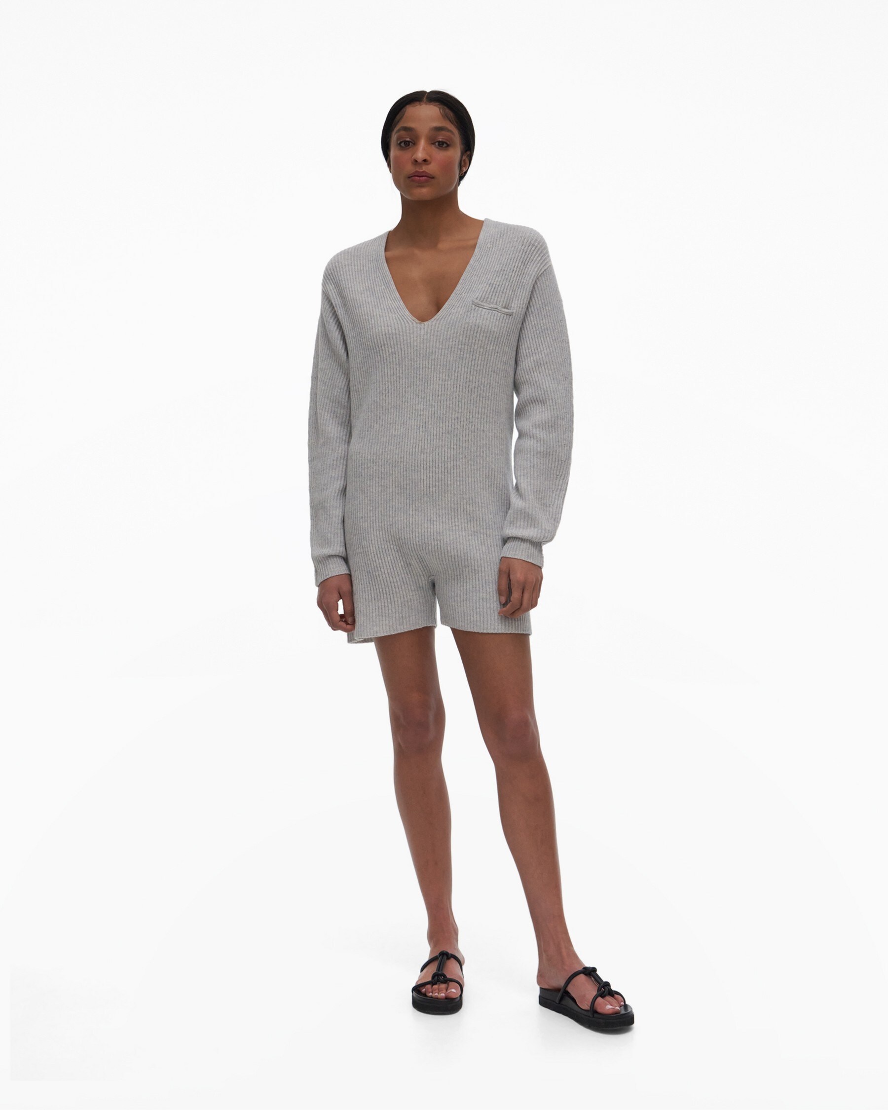 KNIT ROMPER - 2