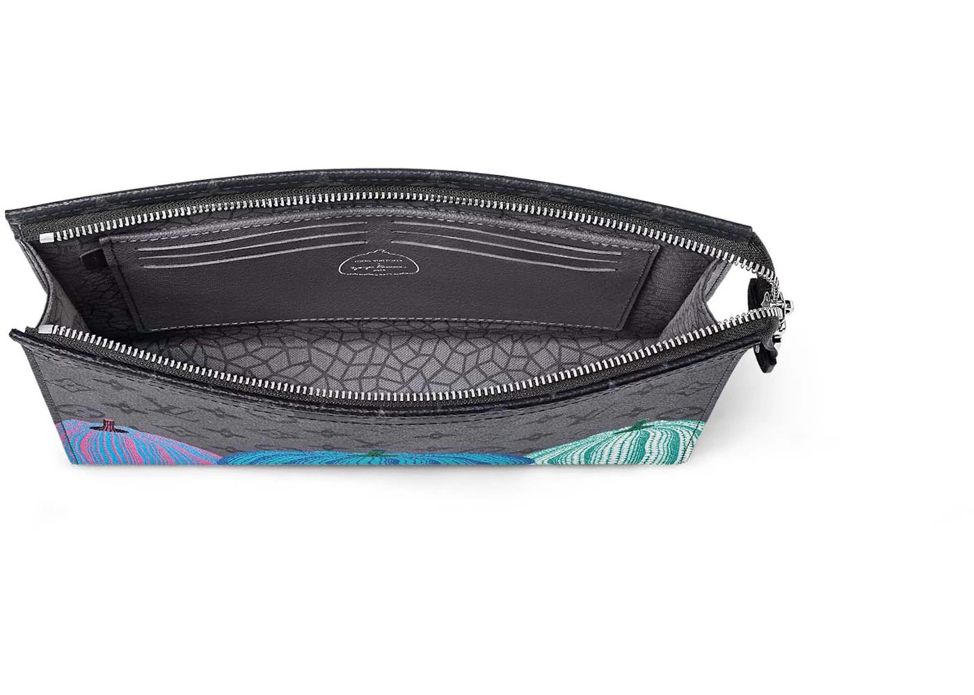 Louis Vuitton LV x YK Pochette Voyage Pumpkin Print - 3