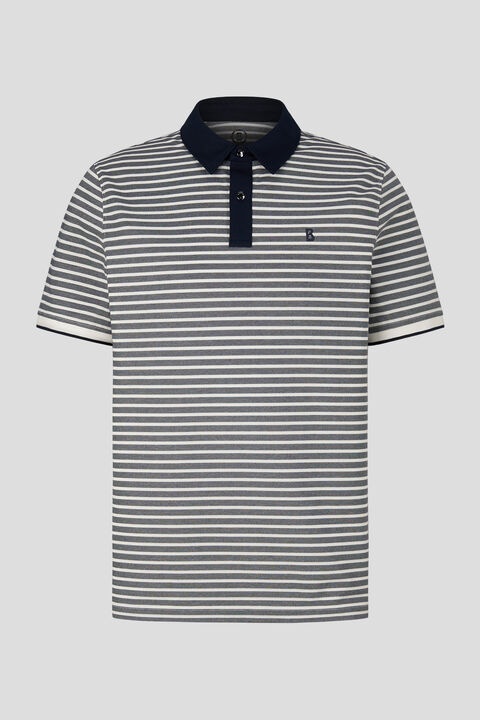 Timo Polo shirt in Navy blue/White - 1