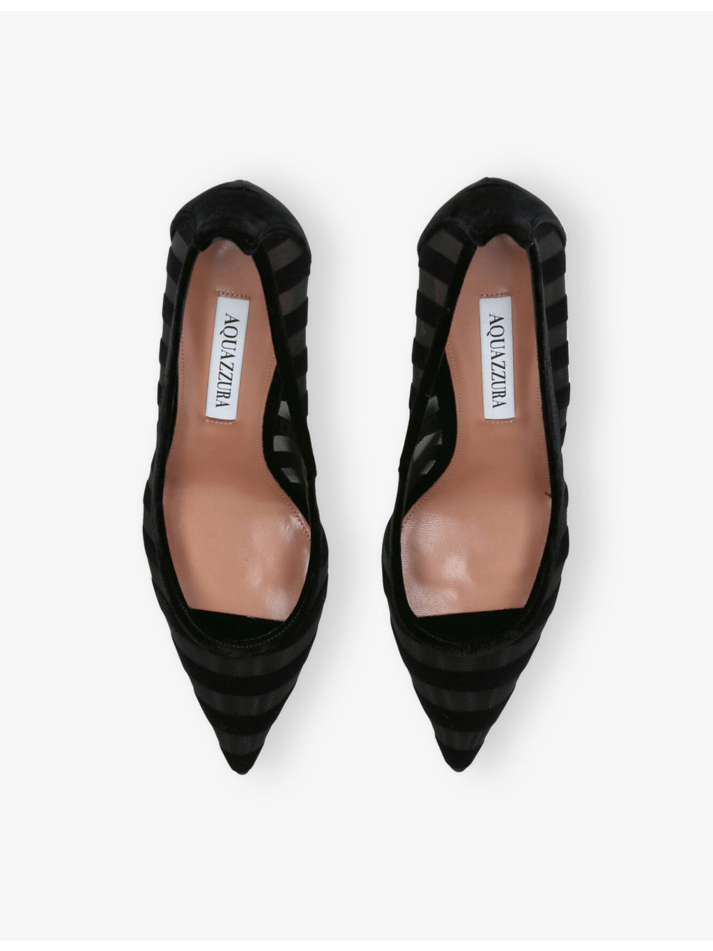Nude 85 Suede and Mesh Courts - 2