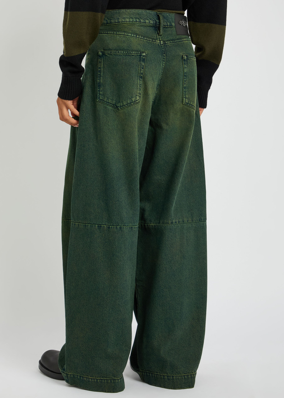 Simone Rocha Darted Wide-leg Jeans - 3