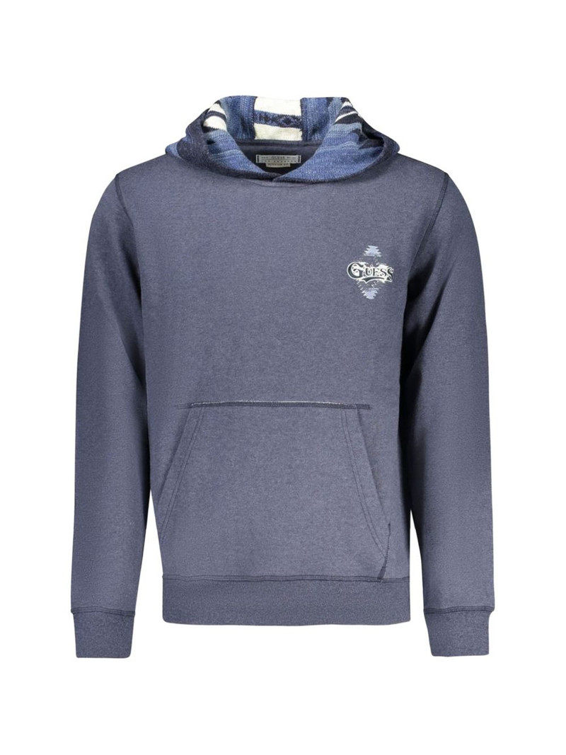 logo-embroidered hoodie 1