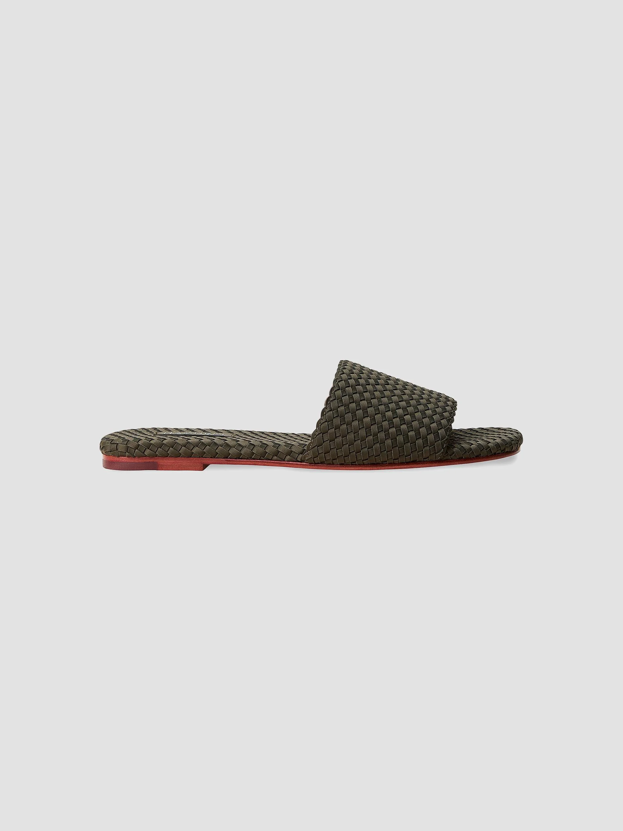 Women's St. Barths Slide Sandals - Olive - 1