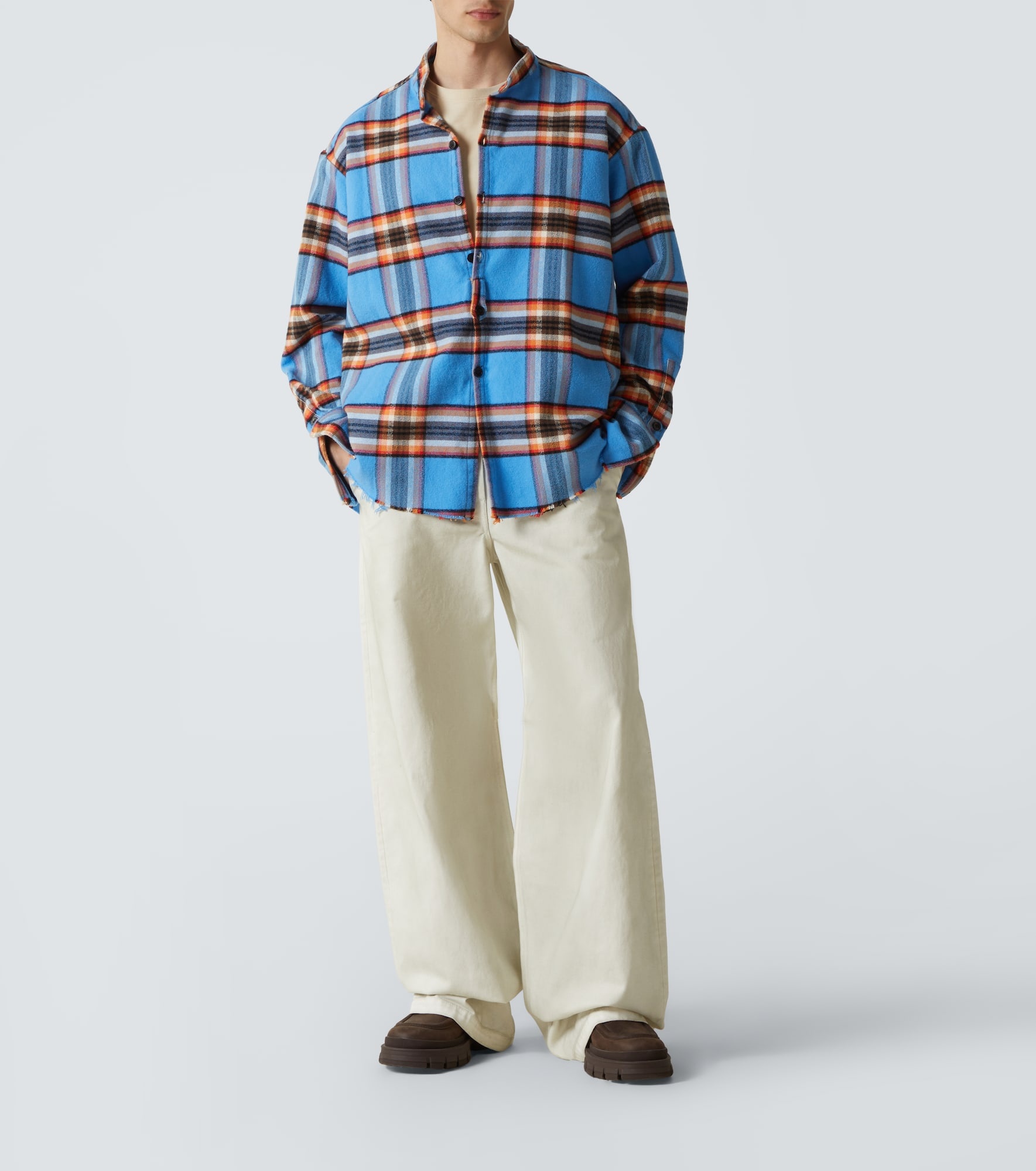 Plaid cotton shirt - 2