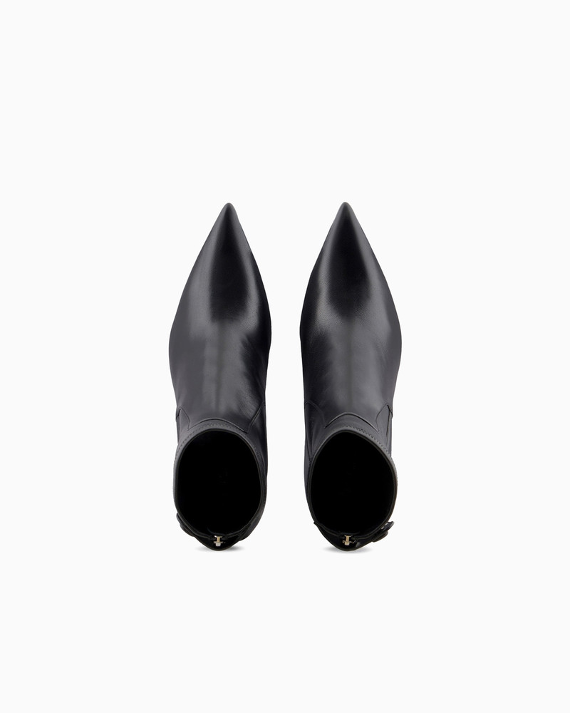 Nappa-leather heeled ankle boots 3