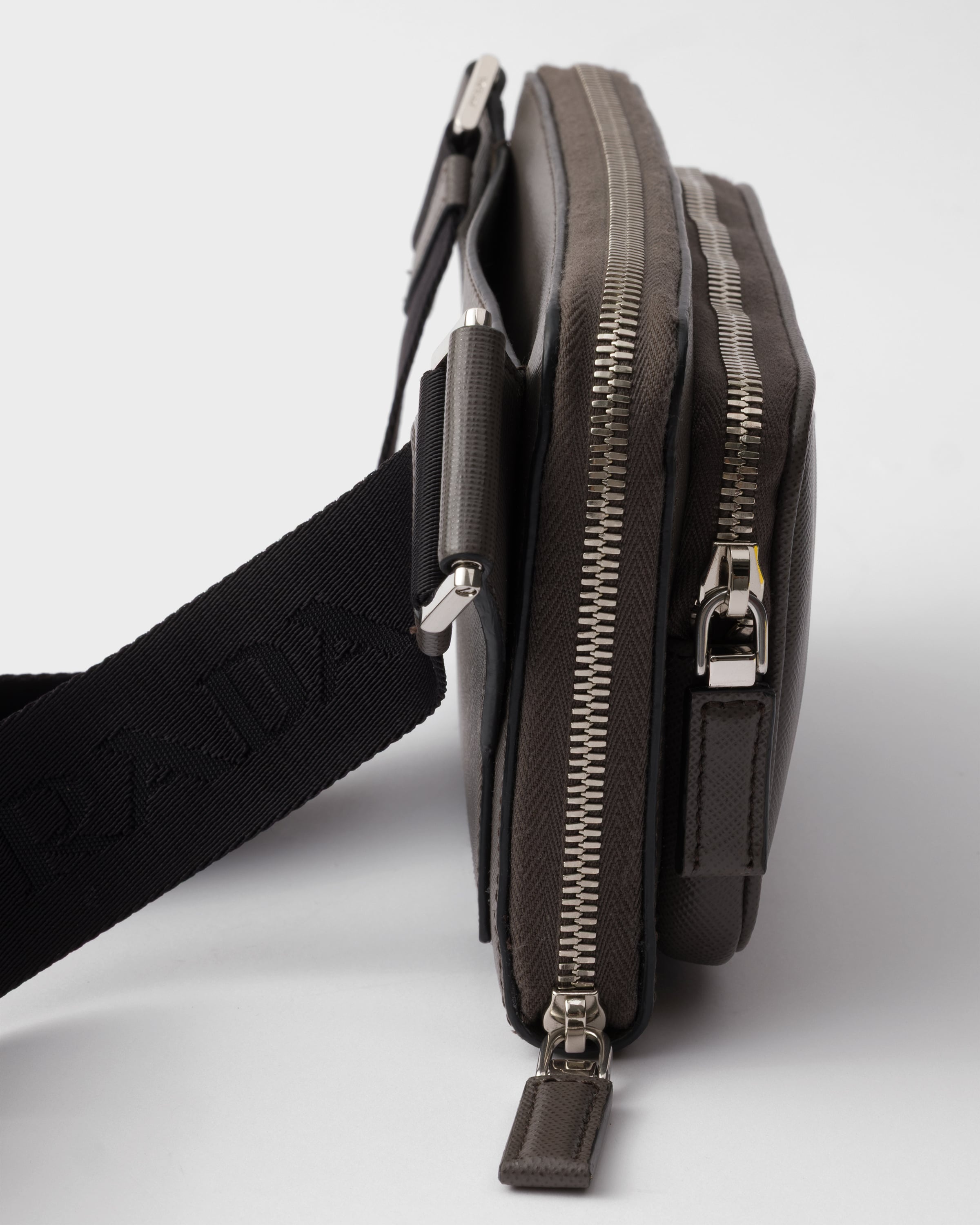 Saffiano leather belt bag - 6