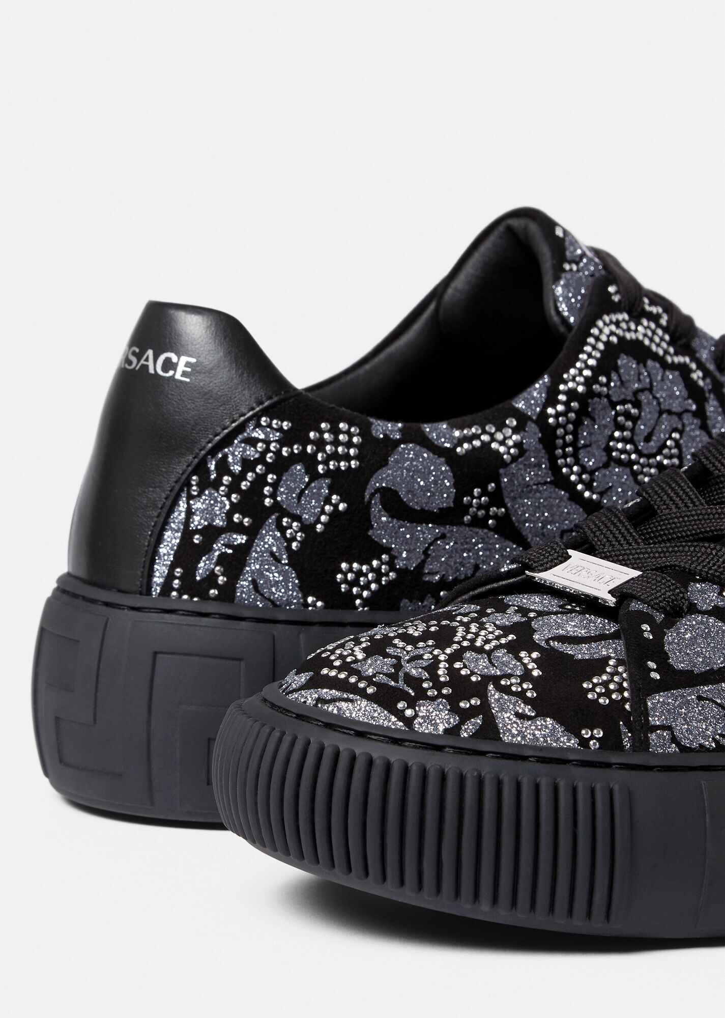 La Greca Studded Sneakers - 4