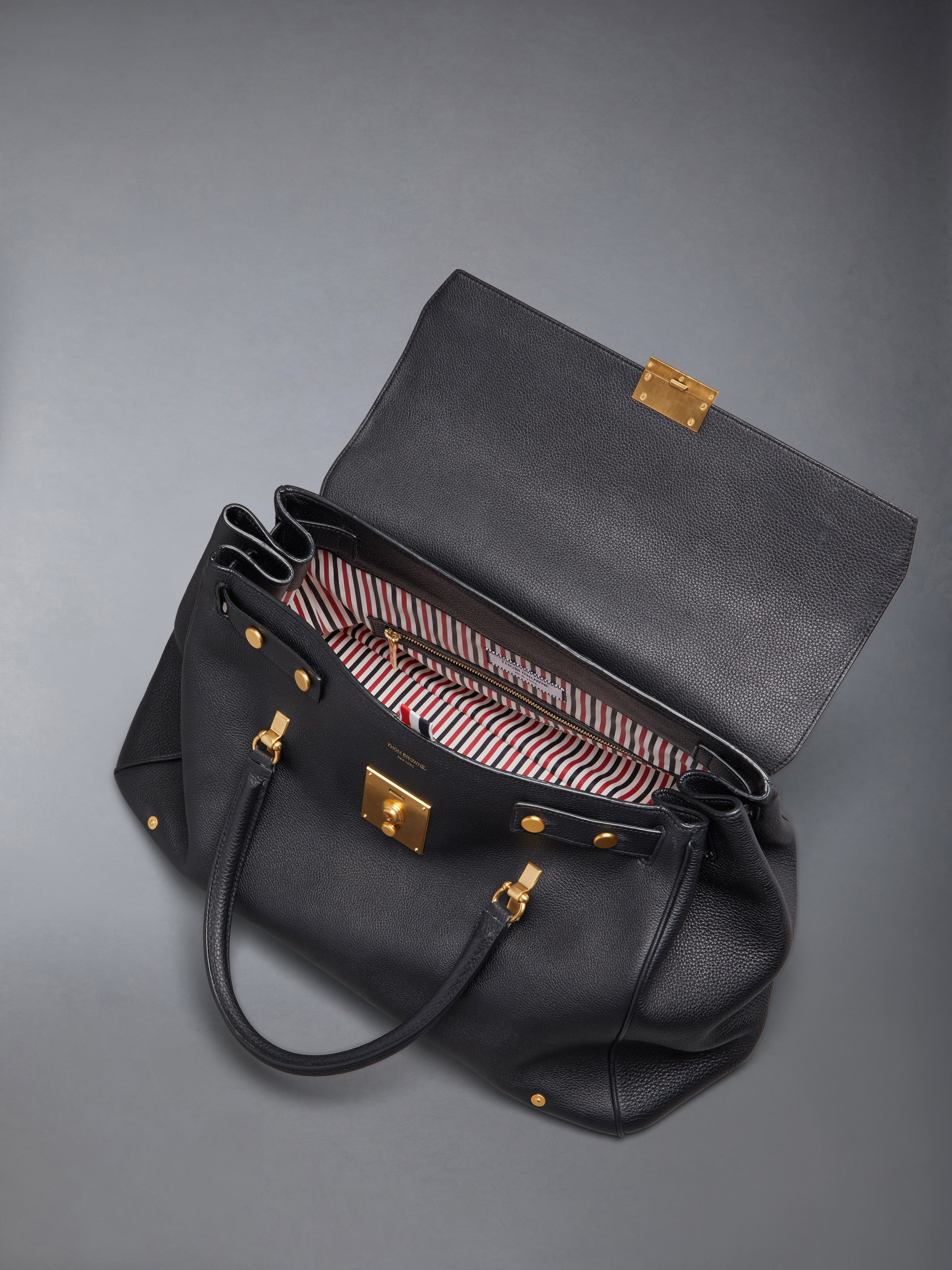 Pebble Grain Soft Mr. Thom Luggage Bag - 5