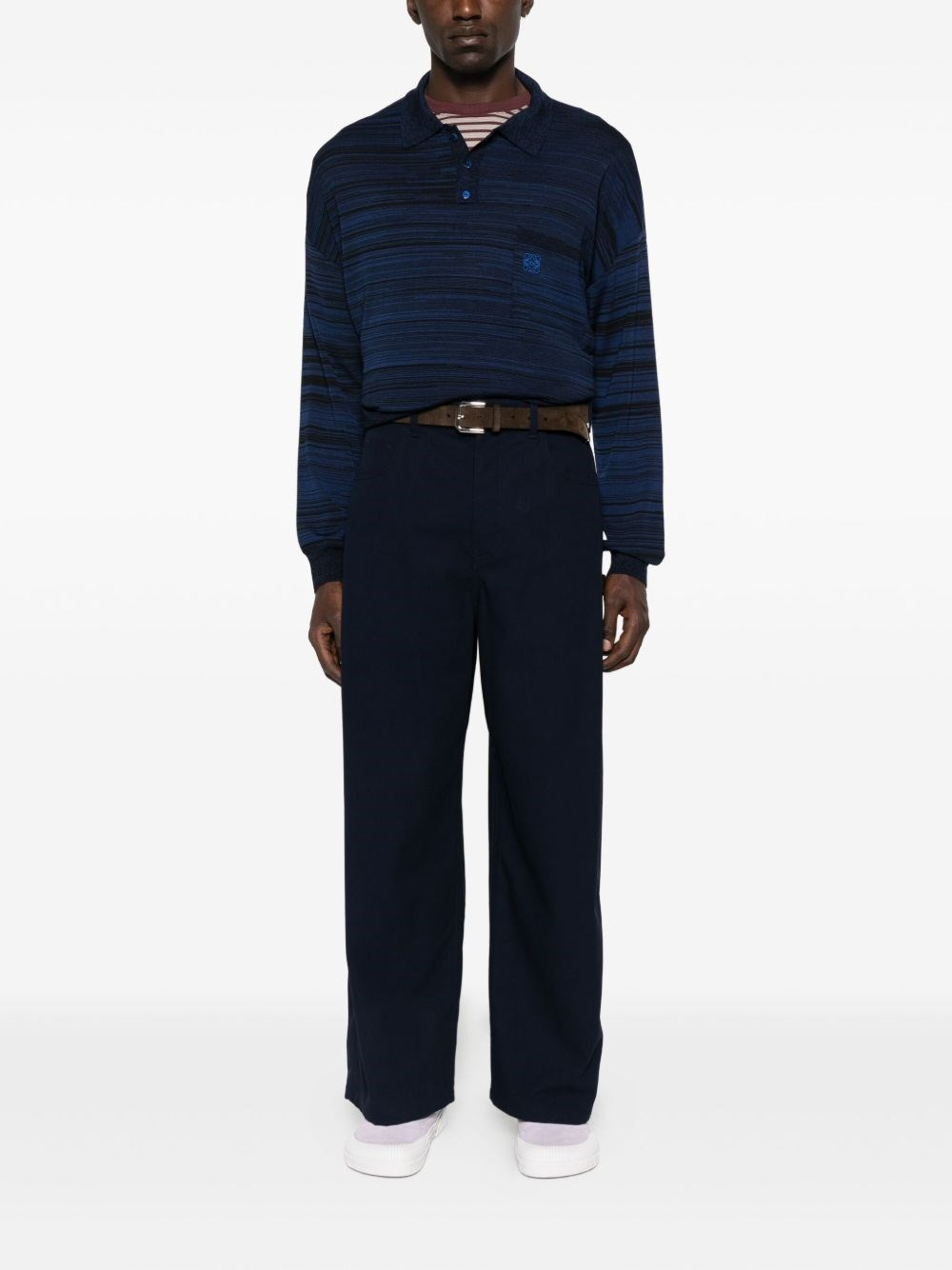 Anagram wool polo shirt - 2