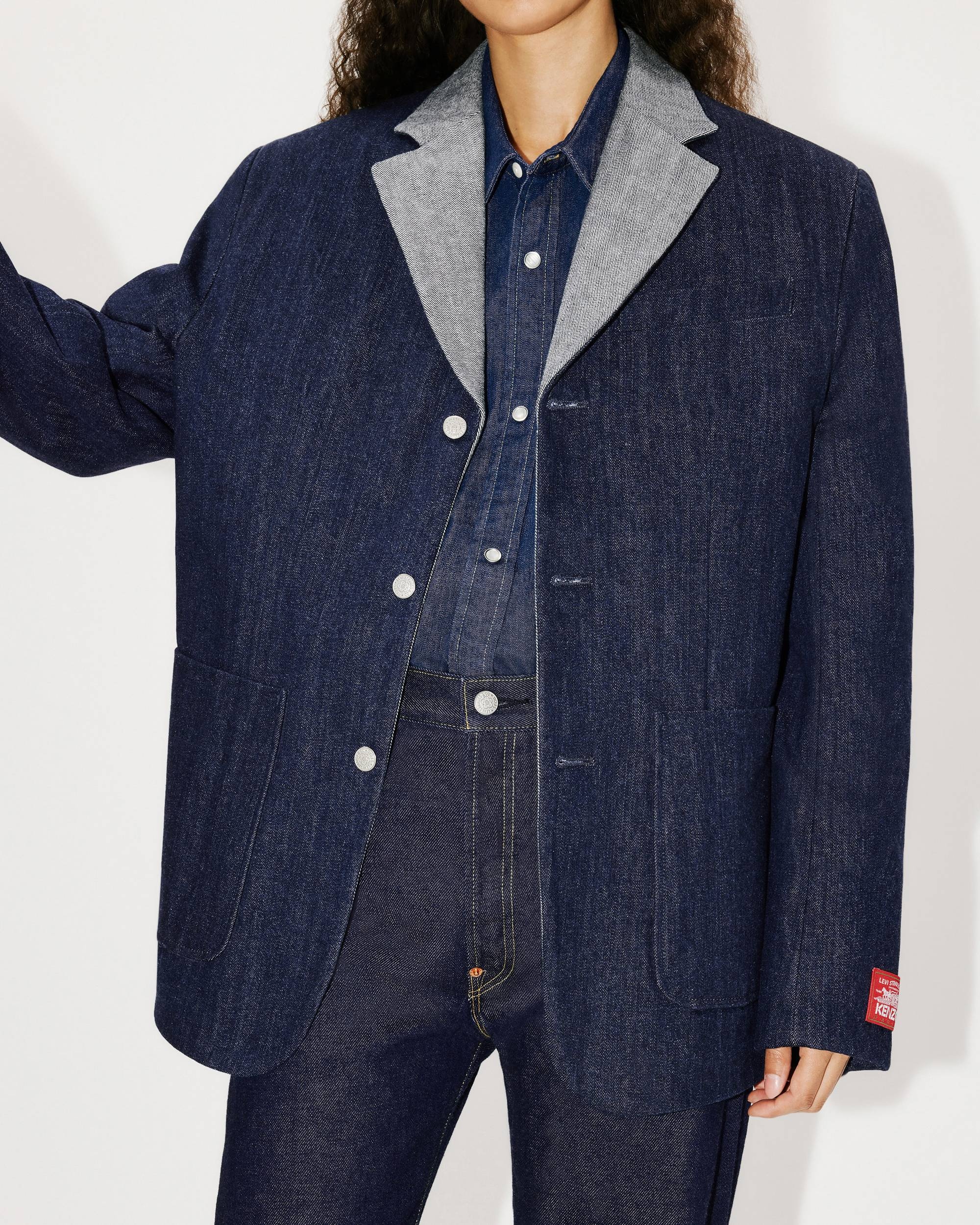 KENZO x LEVI'S® denim blazer - 8