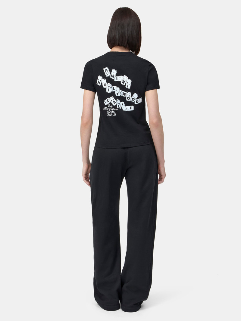 WOMEN'S AMIRI DOMINO TEE 4