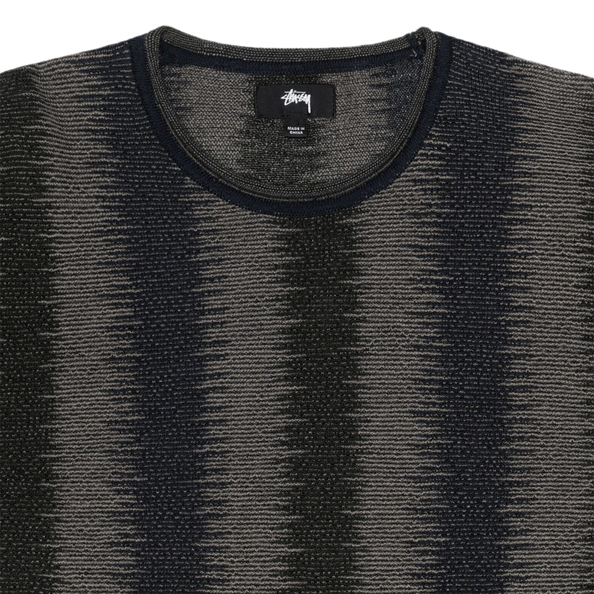 Stussy Shadow Stripe Sweater 'Olive' - 3