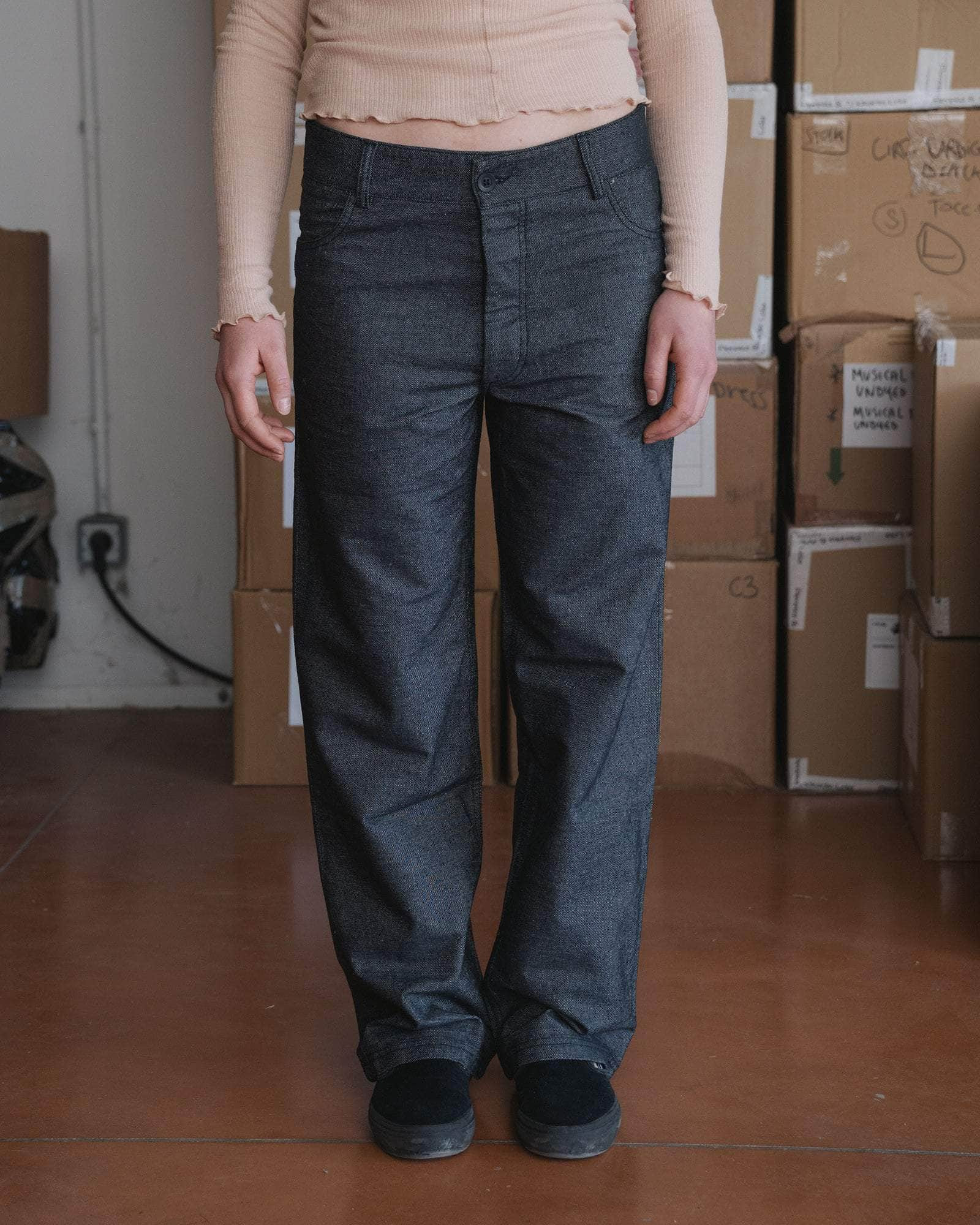 Indre Pants - Recycled Cotton Denim - 7