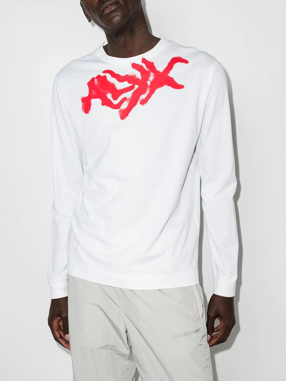 spray-logo long-sleeve T-shirt - 2