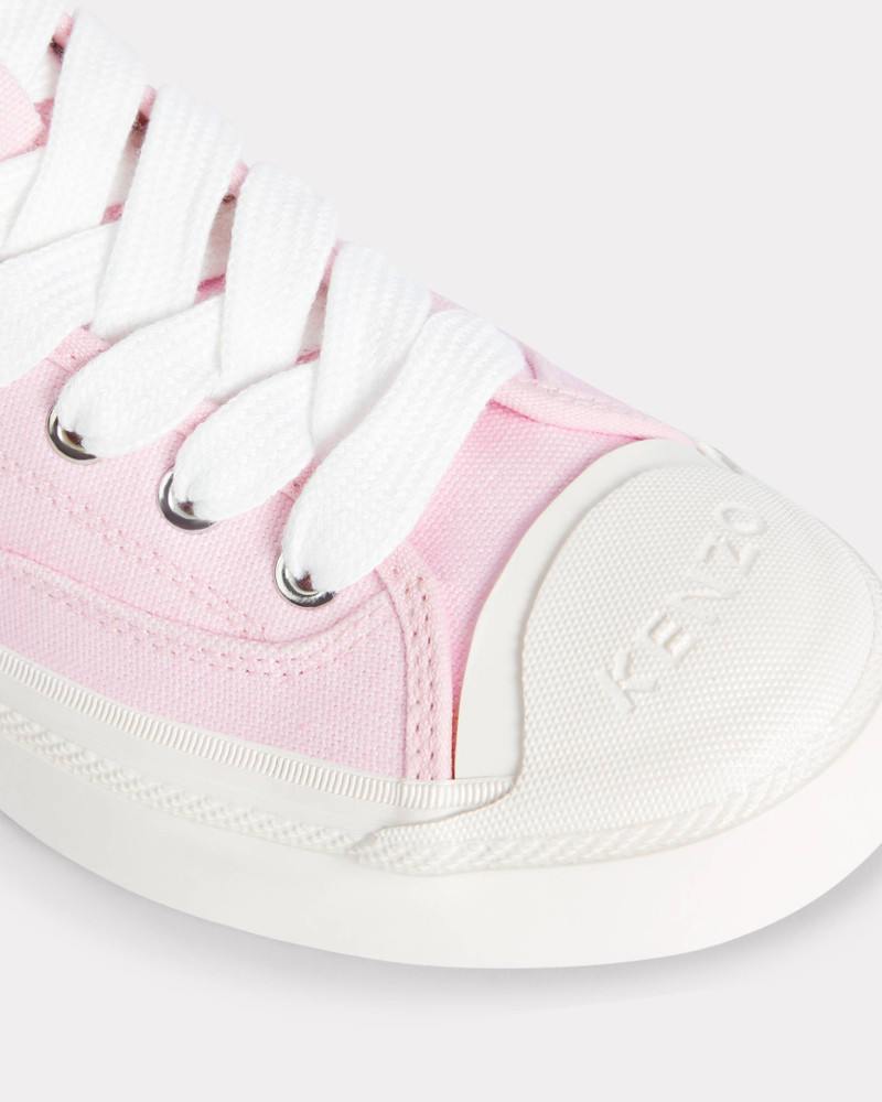 'KENZO Hoshi' high top sneakers in cotton canvas 4
