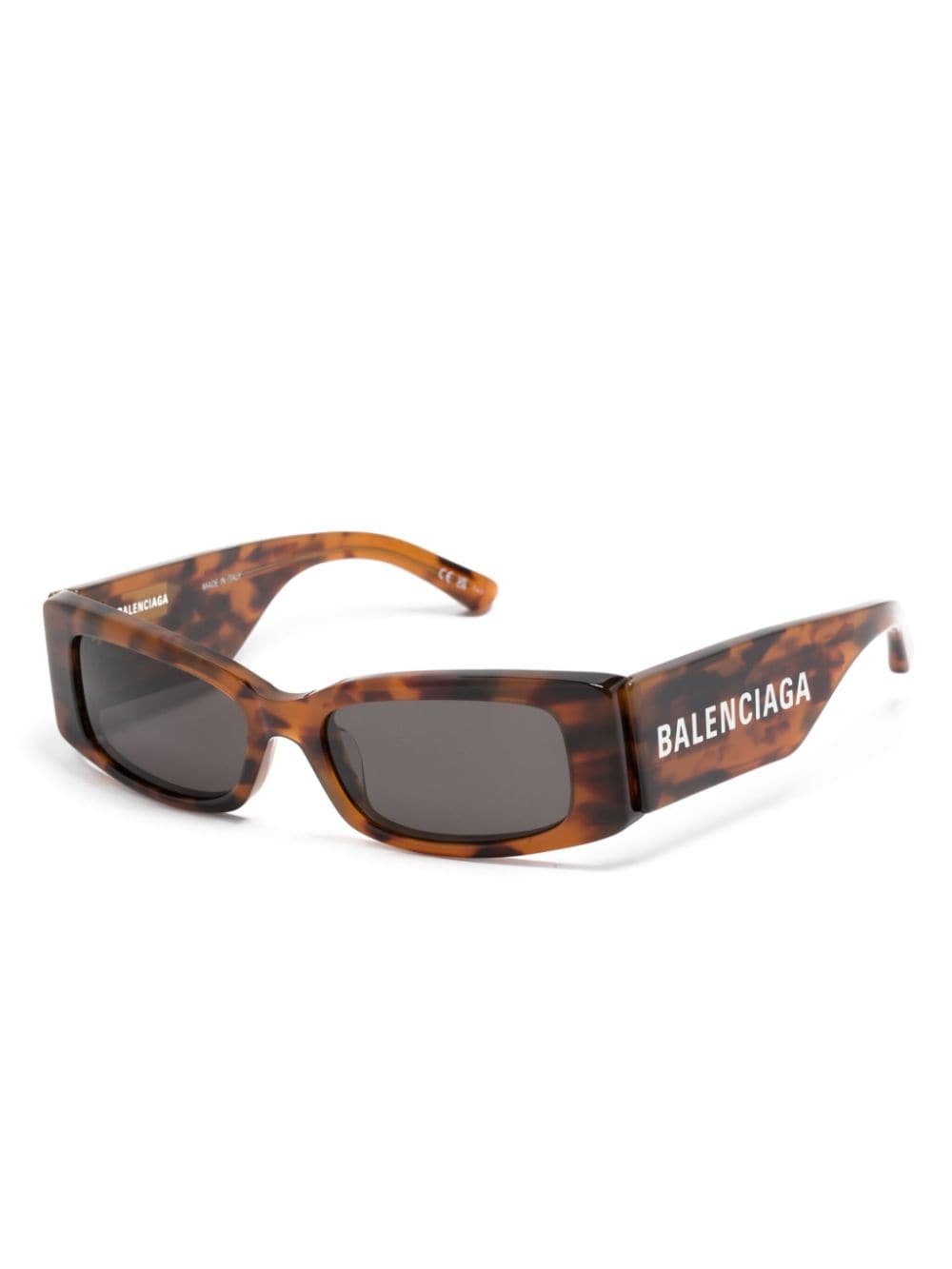 tortoiseshell-effect sunglasses - 3