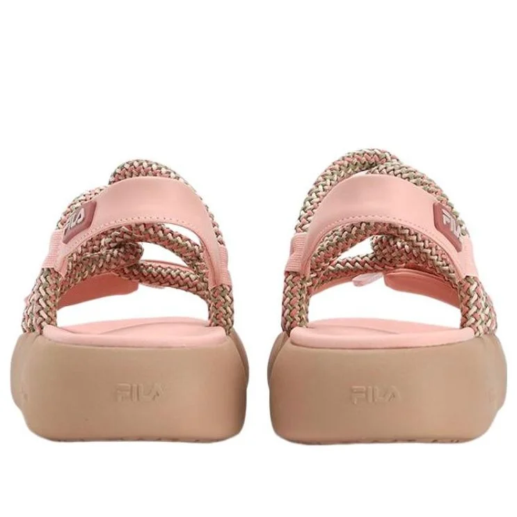 (WMNS) FILA Beach Sandals 'Pink Tan' F12W321402FPD - 1
