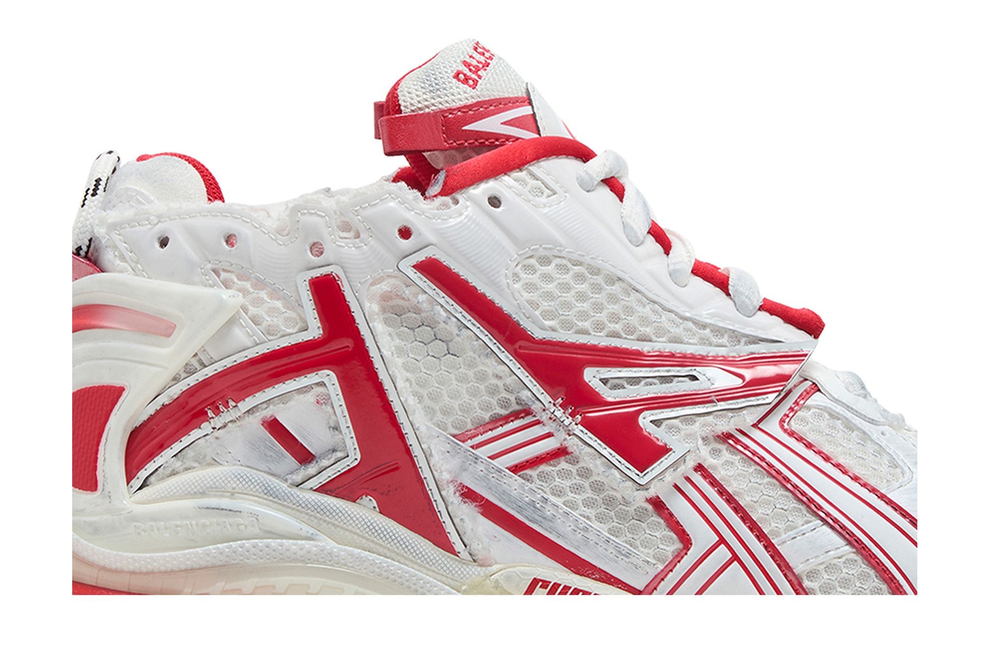 Balenciaga Runner Sneaker 'White Red' - 2