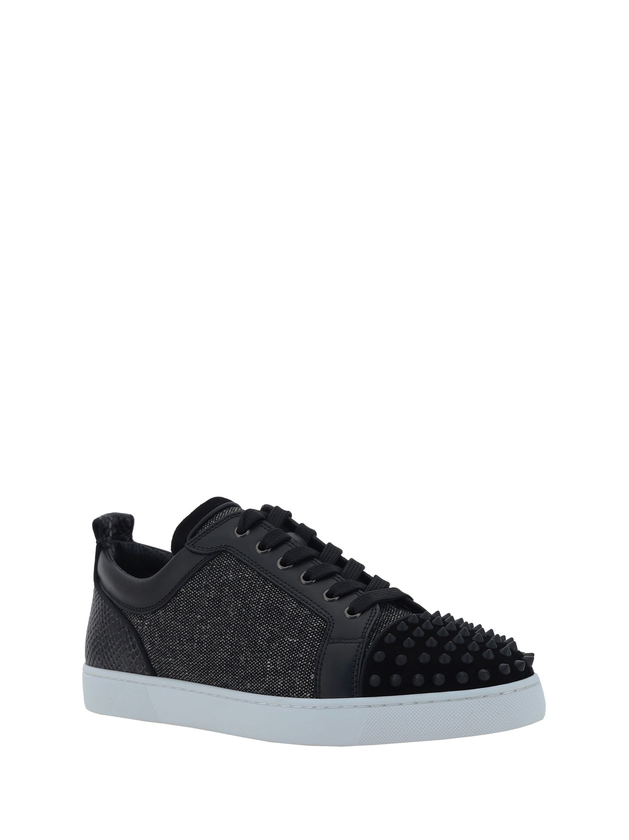 Christian Louboutin Men Louis Junior Spikes Orlato Sneakers - 2