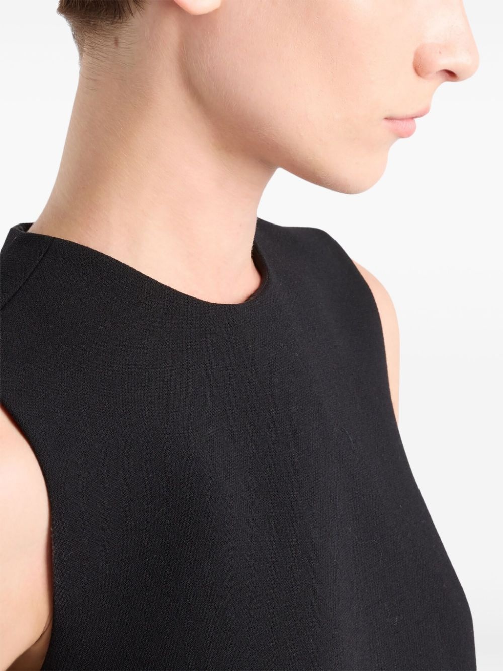 bow-detail mini dress - 5