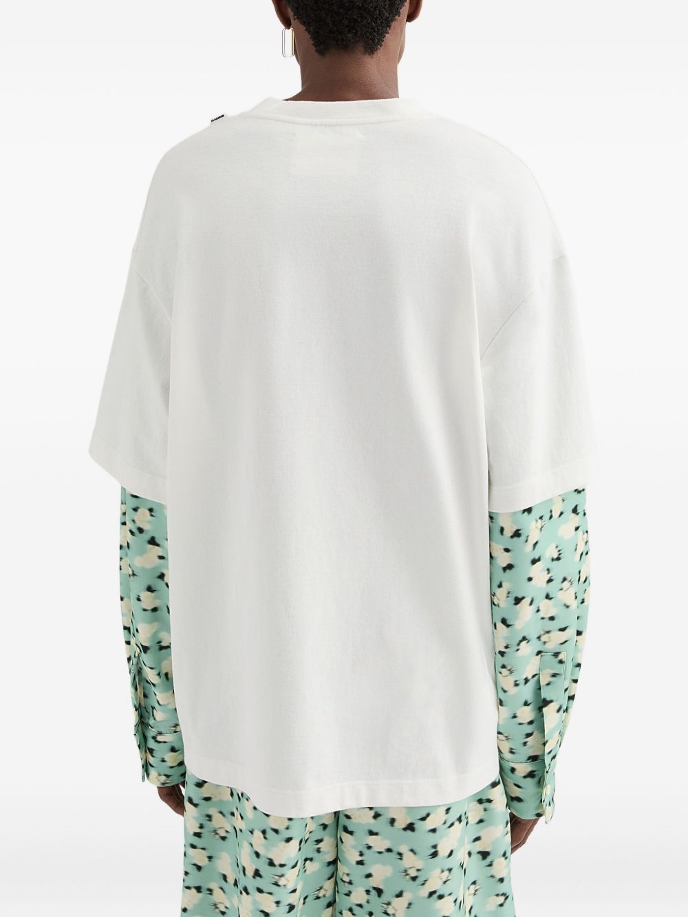 cotton crew-neck T-shirt - 4