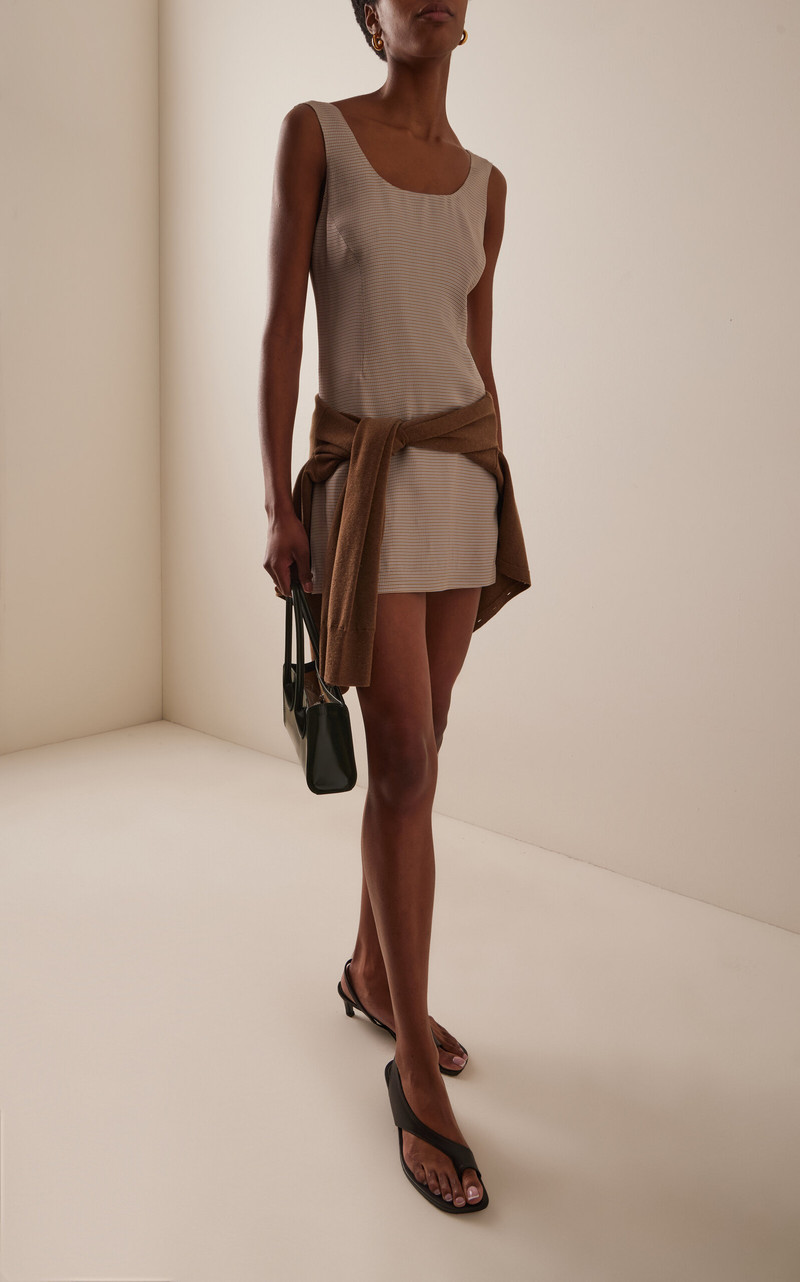 KALLMEYER Eloise Micro-Plaid Mini Dress multi outlook