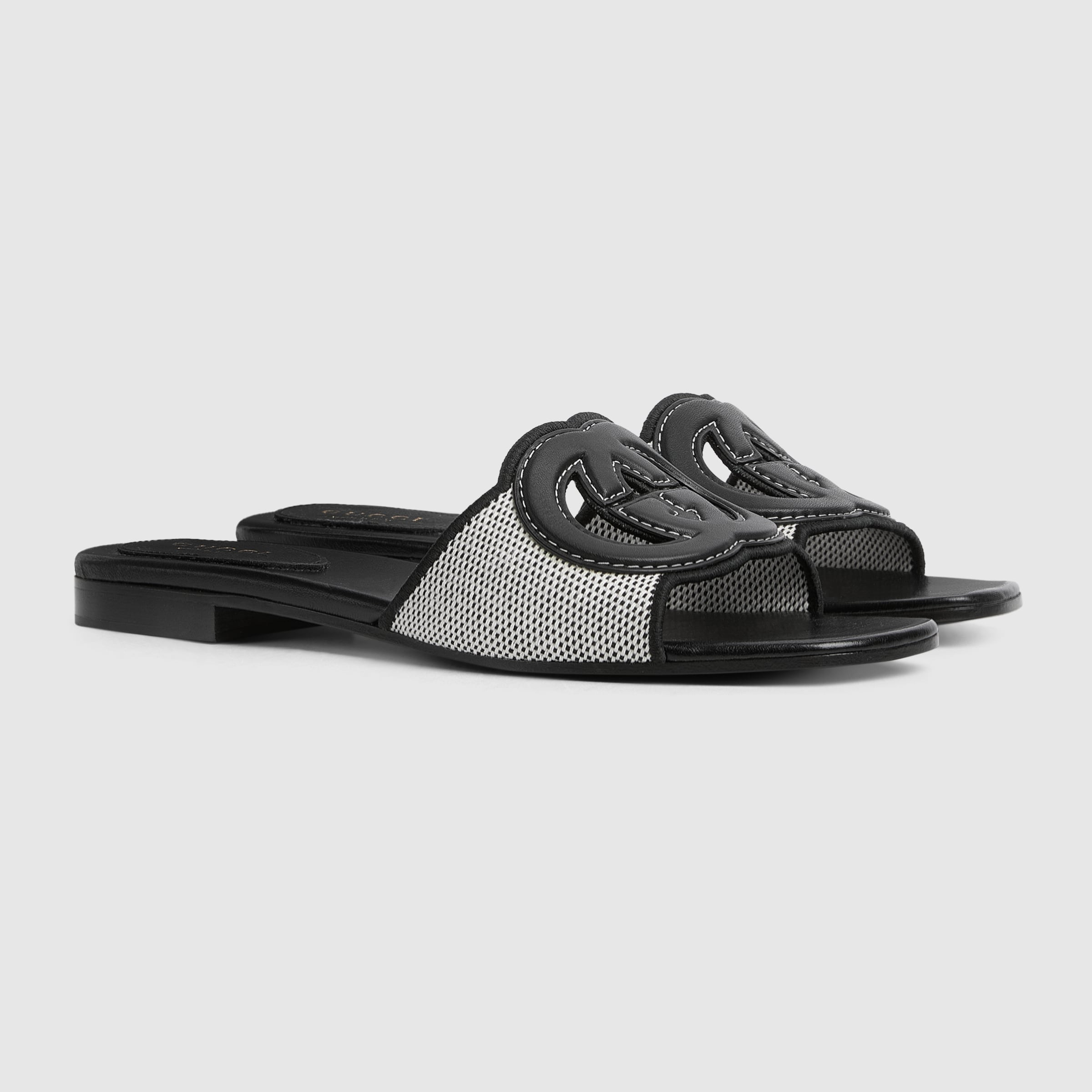 Women's Interlocking G slide sandal - 2