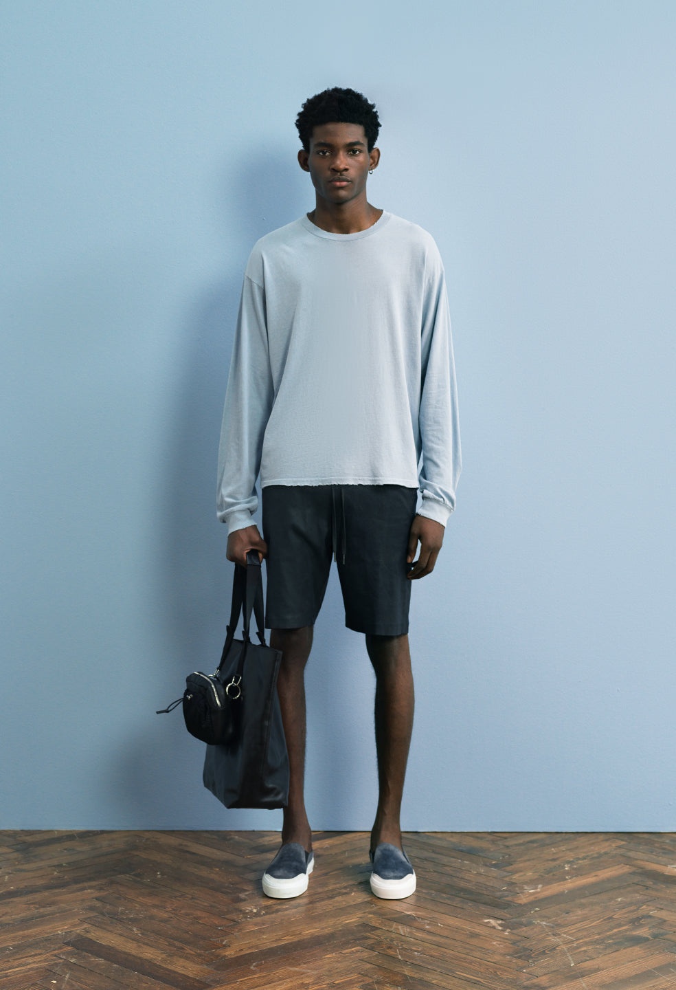 FOLSOM LS CROPPED TEE - 2