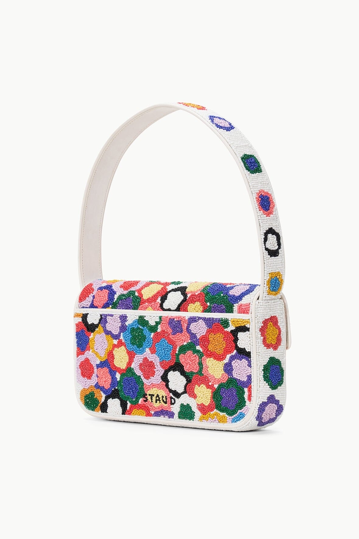 STAUD TOMMY BEADED BAG SPRING BOUQUET - 3
