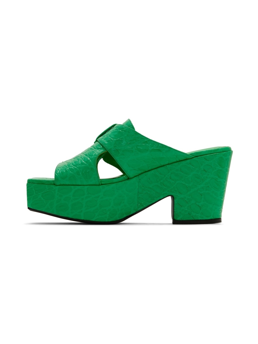 Green Lenka Heeled Sandals - 3