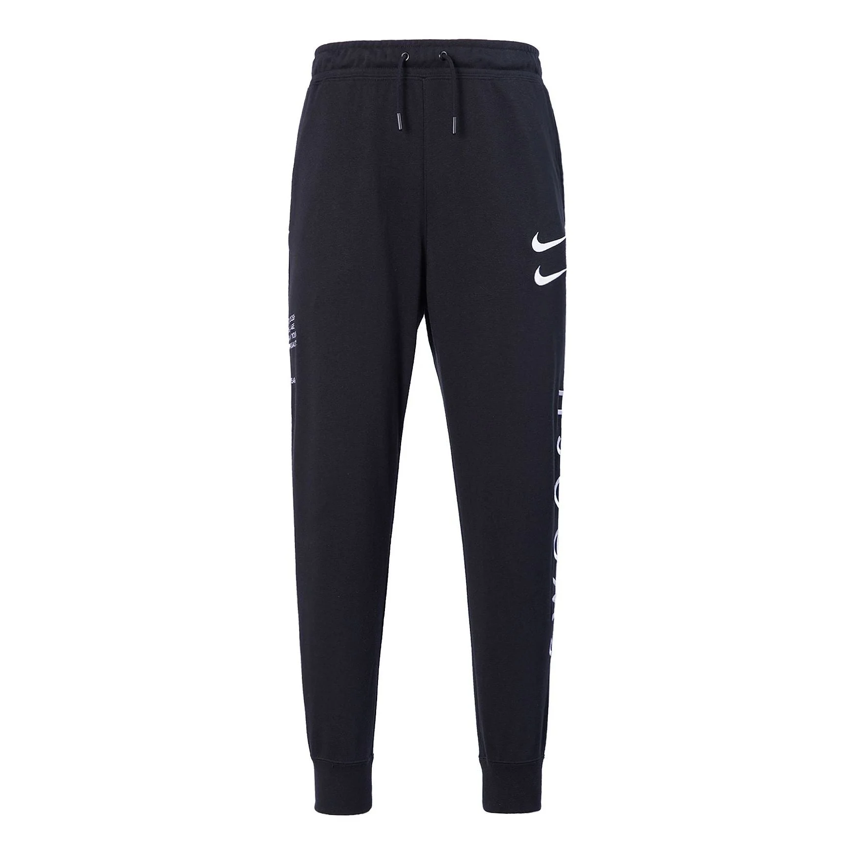 Nike Sportswear Swoosh Logo Tracksuit Bottoms Men Black CU3932-010 - 1