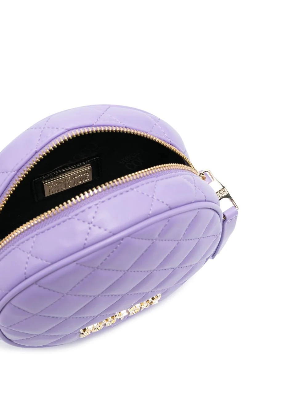 quilted rounded crossbody bag - 5