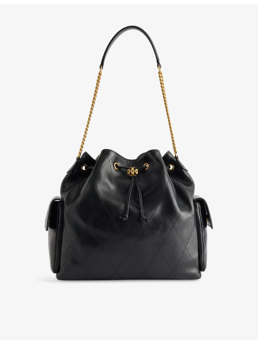 Charlie Large Leather Shoulder Bag - 1